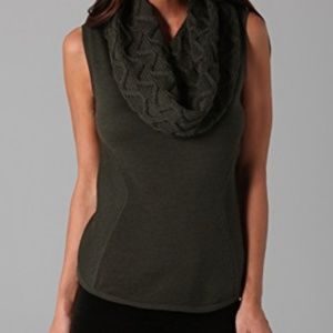 Elie Tahari Roni Sleeveless Sweater M Black